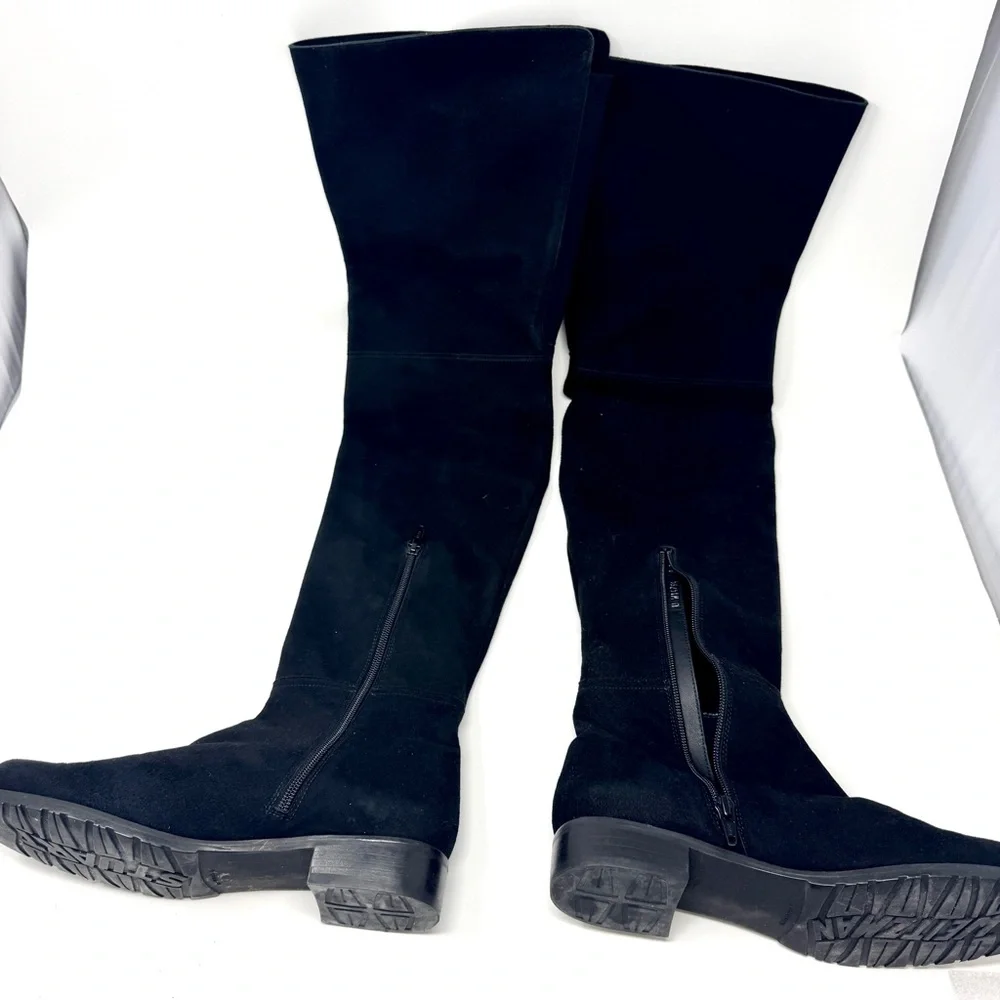 Stuart Weitzman Hilo Black Over-the-Knee Boots
